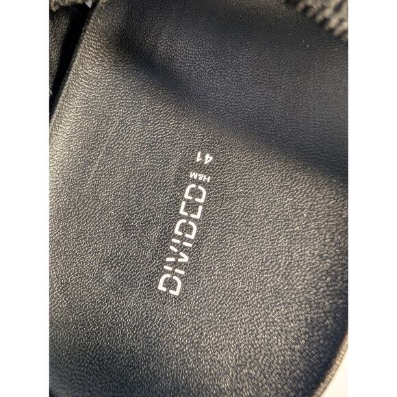 H&M DIVIDED Black Lug Platform Sandals Size EU 41 / US 9.5-10 - Picture 12 of 15